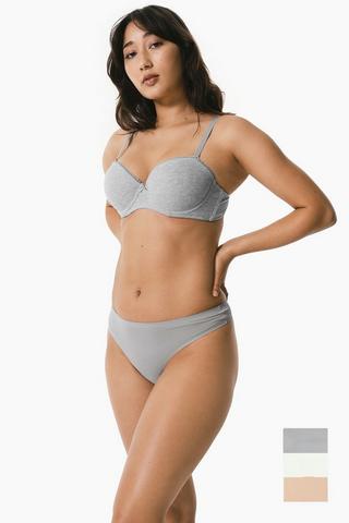 3 Pack Seamless Thong