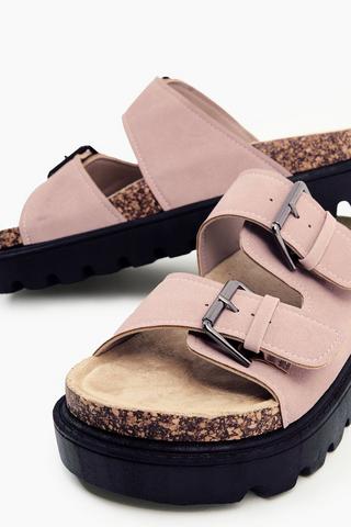 Double Buckle Slides