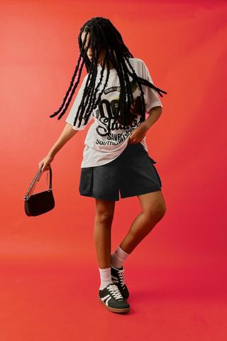 Baggy Cargo Denim Shorts