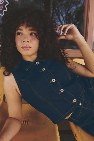 Denim Waistcoat