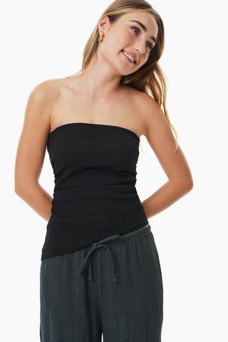 Asymmetrical Bandeau Top