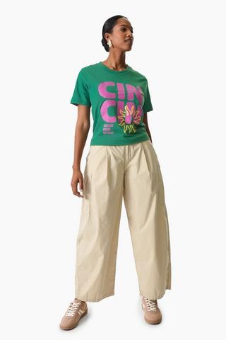 Wide Leg Cargo Pants