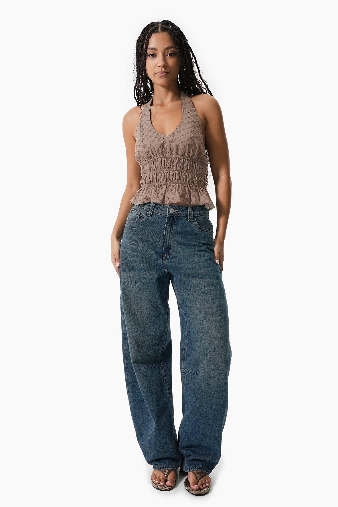 BARREL JEAN CARPENTER SIERRA TAN