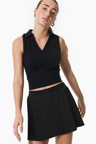 Active Pleated Skort