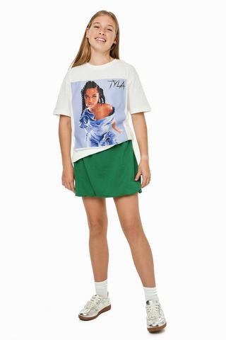 Bubble Hem Skirt