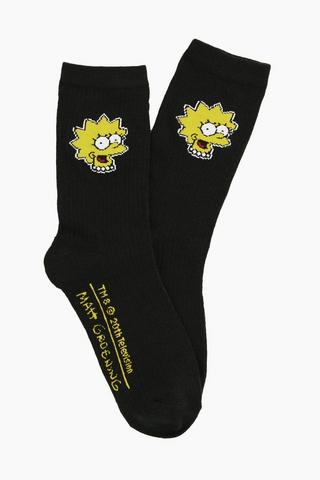 Lisa Simpson Anklet Sock