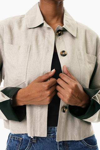 Cropped Shacket
