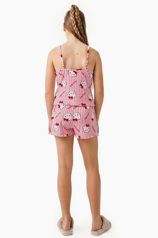 Hello Kitty Stripe Sleep Set