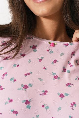Floral Sleep Top