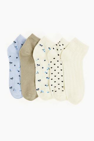 5 Pack Socks