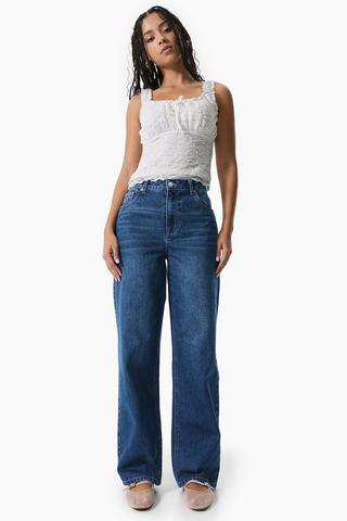 Rigid Straight Denim