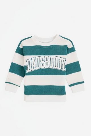 Stripe Sweat Top