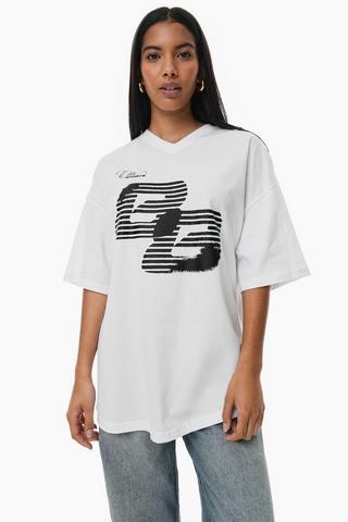 Oversized Sports T-Shirt