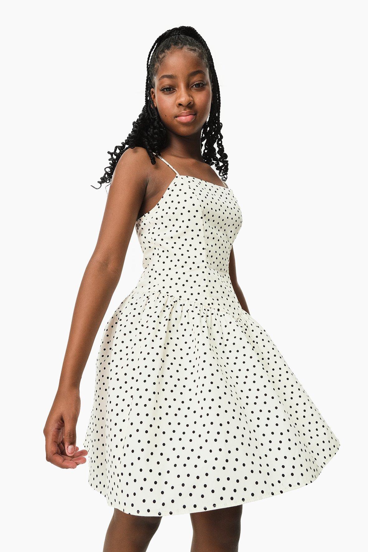 black and white dresses for teenagers Black and White dress for girls - summer Black dress - teenager girl dress - young lady dress