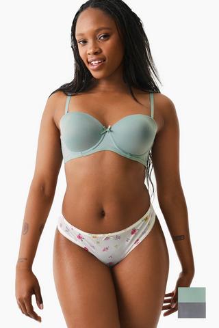 2 Pack Balconette Bras