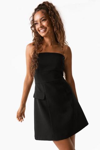 Strapless Trapeze Dress