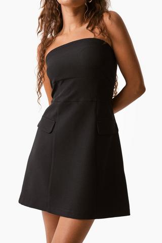 Strapless Trapeze Dress