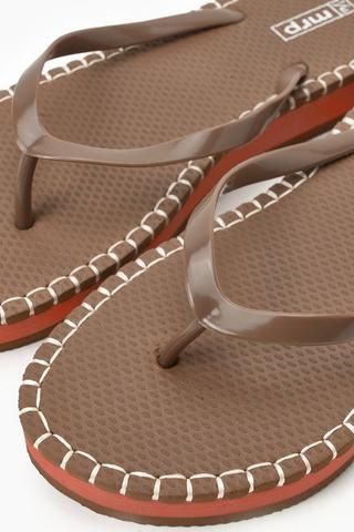 Whipstitch Platform Slop