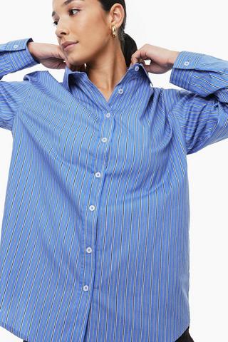 Stripe Oversized Shirt