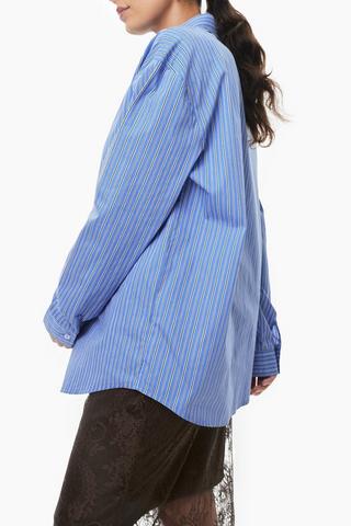 Stripe Oversized Shirt
