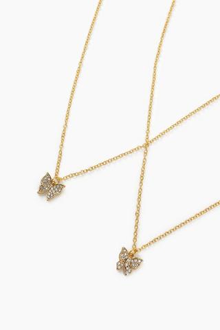 Butterfly Necklace Set