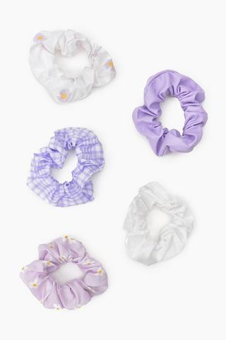 5 Pack Scrunchies
