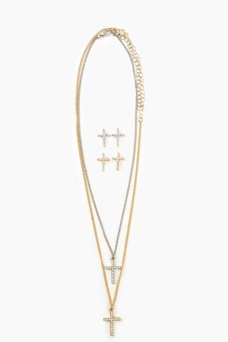 Earrings And Necklace Set