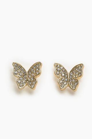 Butterfly Stud Earrings