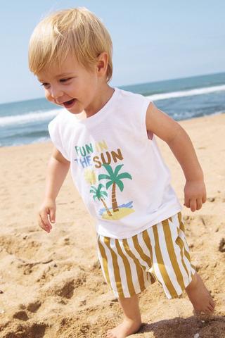 Swim Vest and Shorts Set