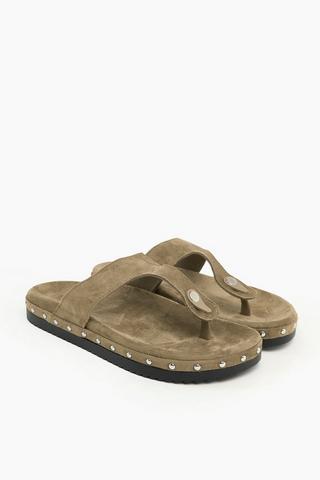 Stud Thong Slides