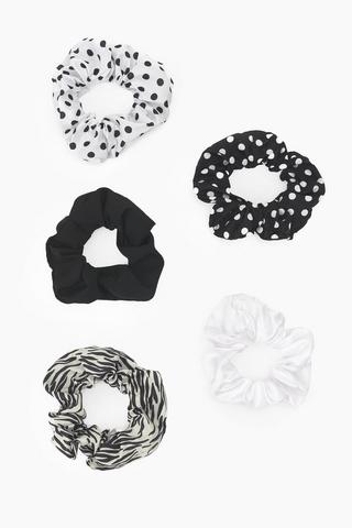 5 Pack Scrunchies