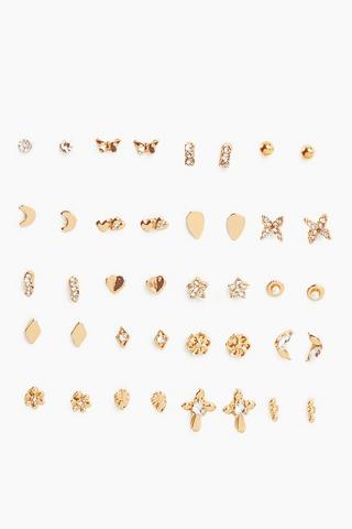 20 Pack Stud Earrings