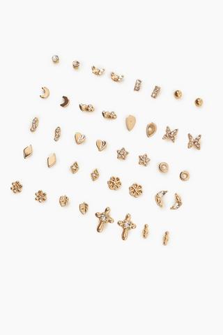 20 Pack Stud Earrings