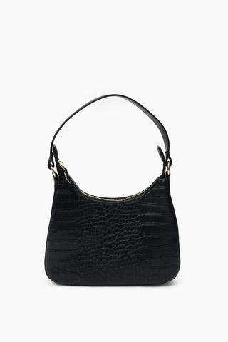 Crocodile Skin Shoulder Bag