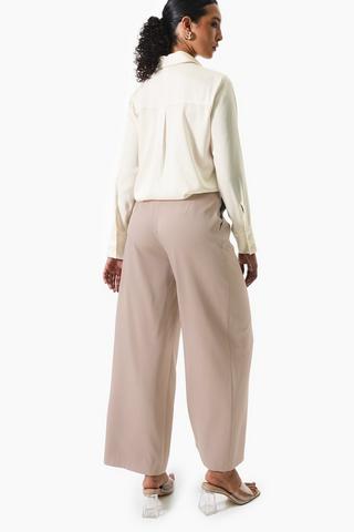 Tailored Wide Leg Pants