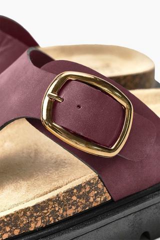 Platform Thong Slides