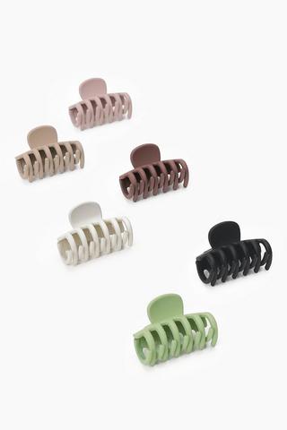 6 Pack Mini Hair Claws