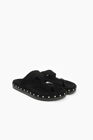 Stud Thong Slides