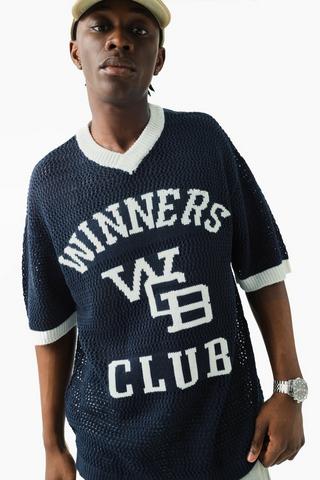 Oversized Knit T-Shirt