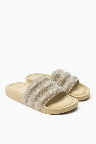 Diamante Strap Slides