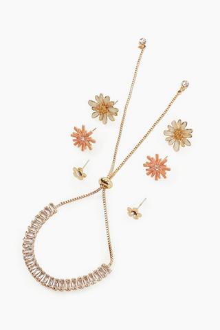 Earring And Armband Set