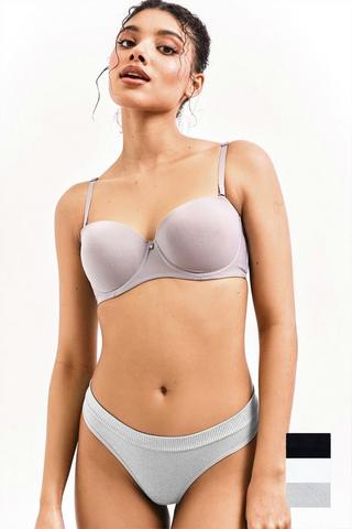 3 Pack Seamless Thong