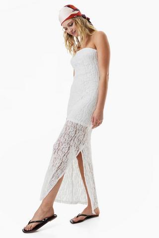 Lace Column Dress