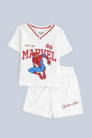 Marvel Sporty T-Shirt + Short Set