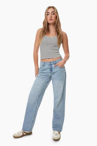 Rigid Straight Denim