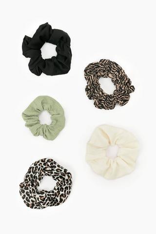 5 Pack Scrunchies