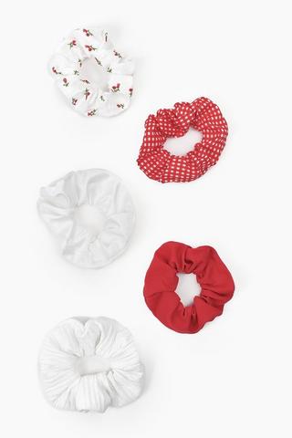 5 Pack Scrunchies