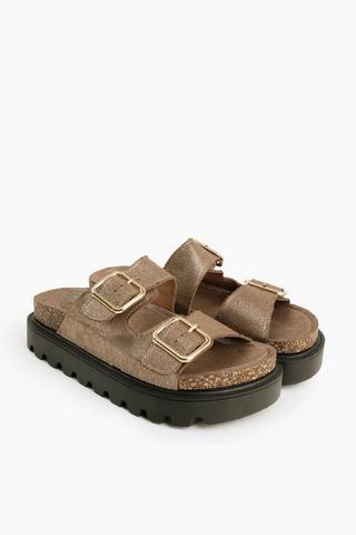 Double Buckle Slides