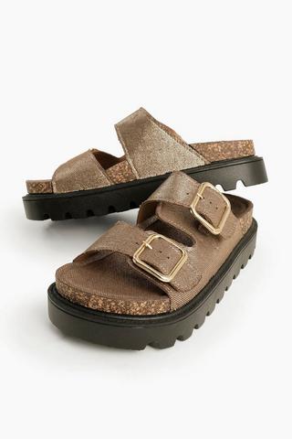 Double Buckle Slides