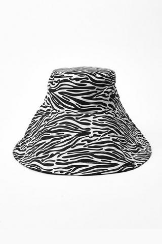 Zebra Print Bucket Hat